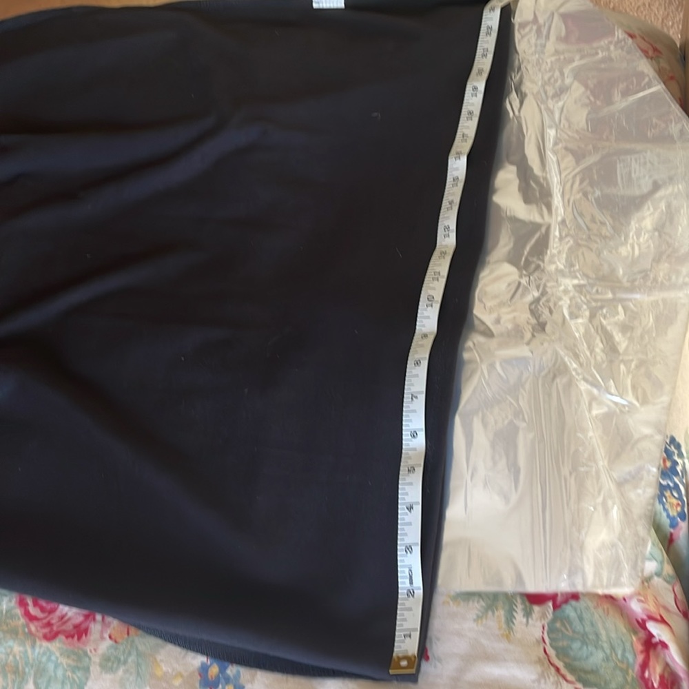 Tiana B. XL Black Dress Short Sleeve Scoop Neck with two front pockets - Picture 4 of 11